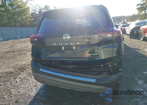 2021 Nissan Rogue Sv Intelligent Awd from USA, damaged, VIN 5N1AT3BB9MC712759